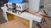 Multi saw blades Wood block cutting machine
